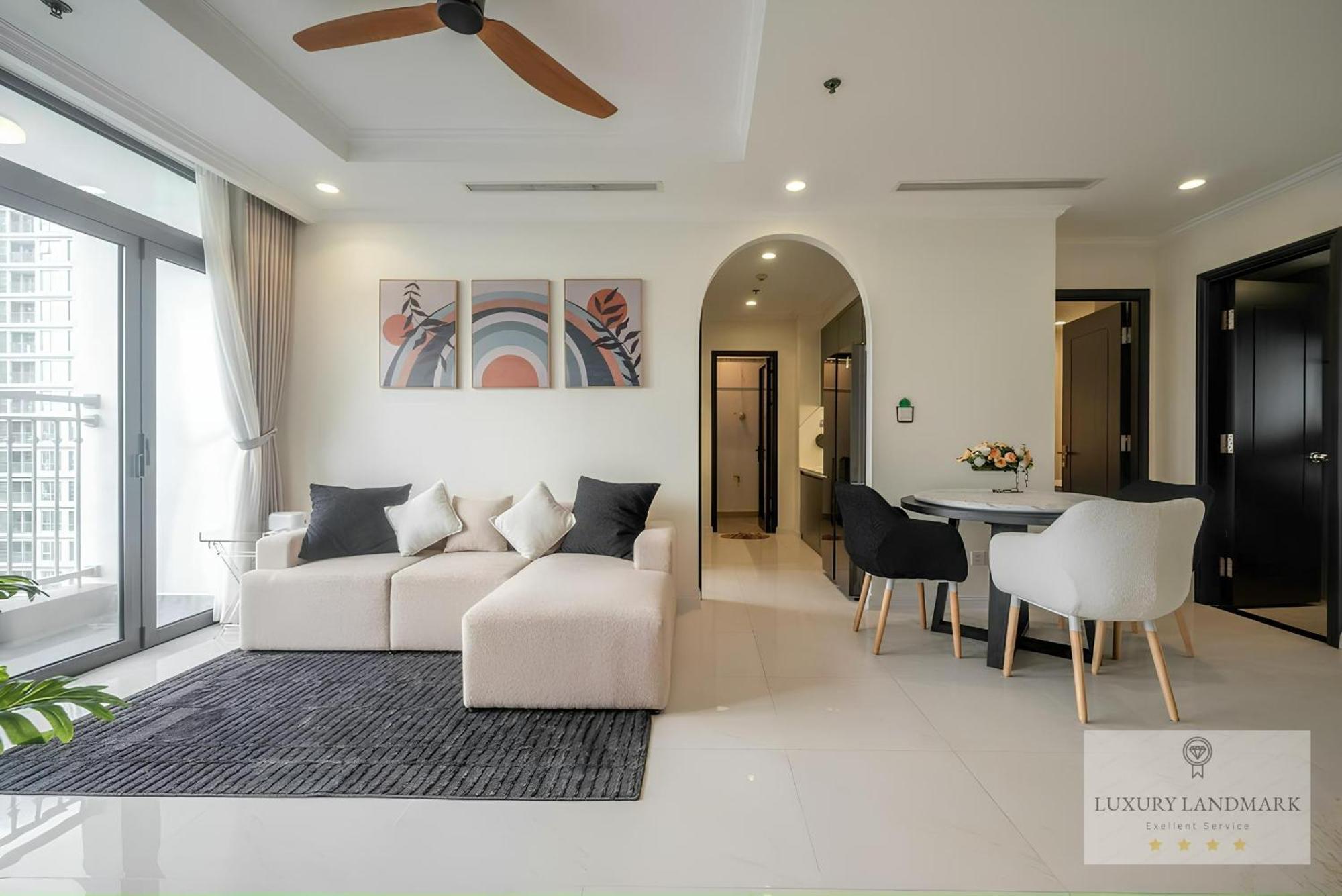 Sky Park Apartment - Vinhomes Central Park โฮจิมินห์ซิตี้ ภายนอก รูปภาพ